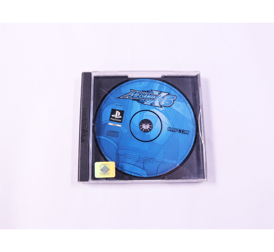 PlayStation 1 - Mega Man X6  [No Manual]