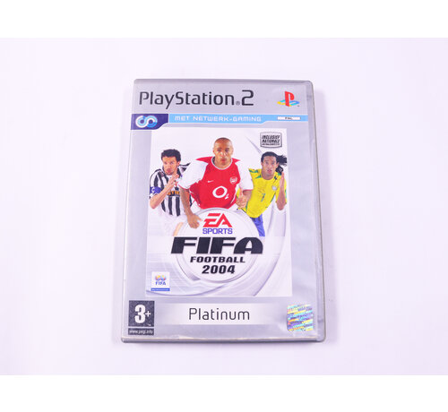 EA Sports PlayStation 2 - FIFA Football 2004 [Platinum]  [No Manual]