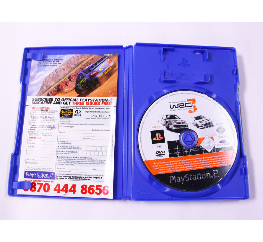Playstation 2 - WRC 3: The Official Game of the FIA World Rally Championship