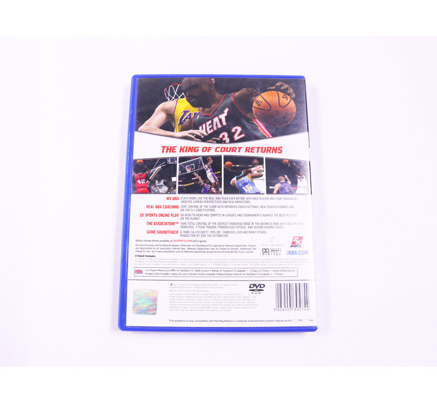 PlayStation 2 - NBA 2K7  [No Manual]