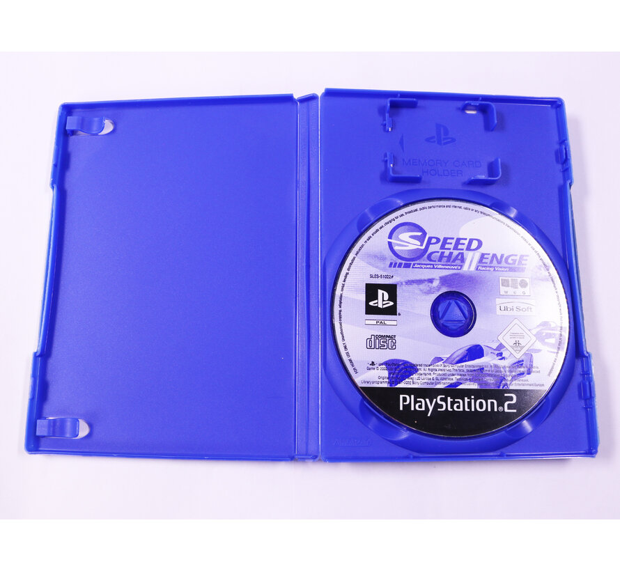 Playstation 2 - Speed Challenge: Jacques Villeneuve's Racing Vision [No Manual]