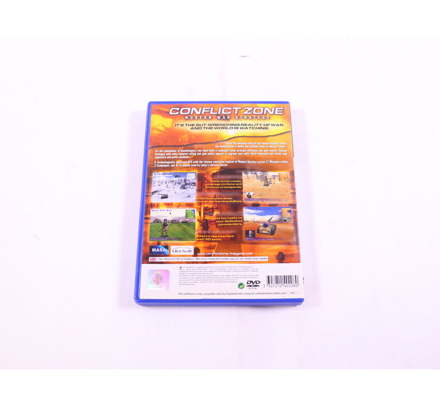 Playstation 2 - Conflict Zone  [No Manual]