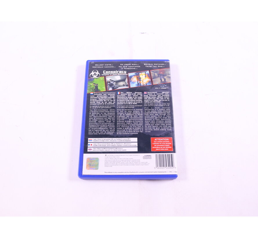 PlayStation 2 - Conspiracy: Weapons of Mass Destruction
