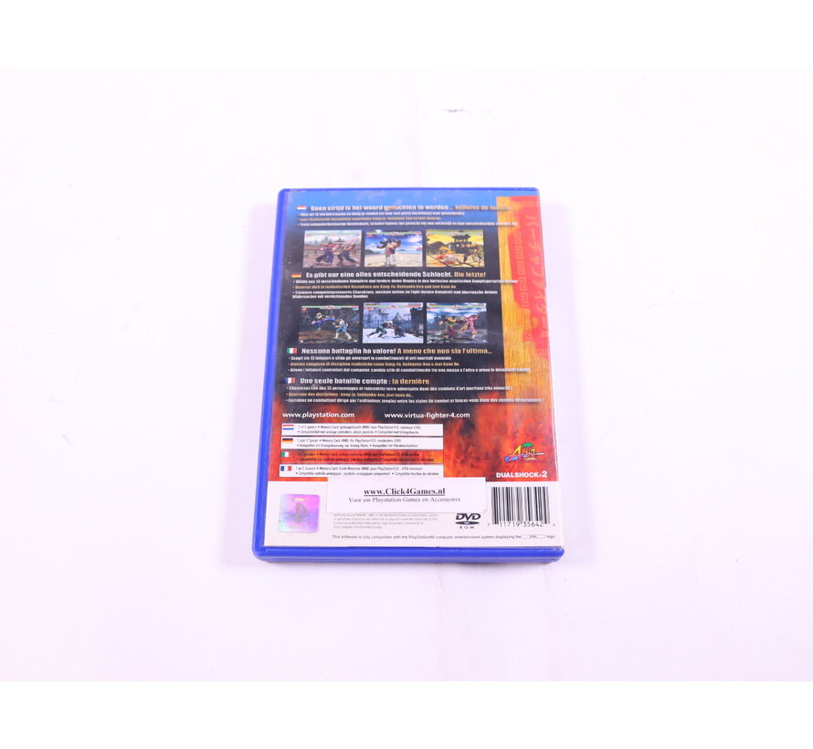 PlayStation 2 - Virtua Fighter 4 [No Manual]