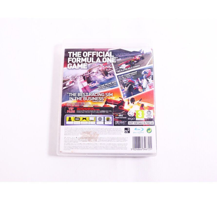 Playstation 3 - F1 2011