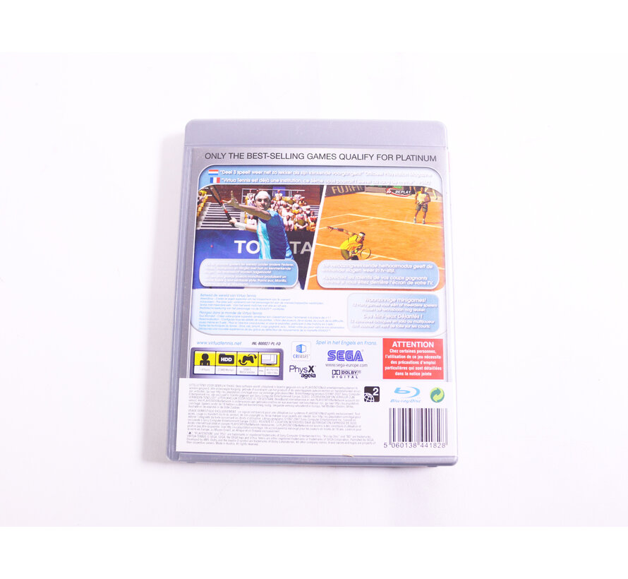 PlayStation 3 - Virtua Tennis 3 [Platinum]