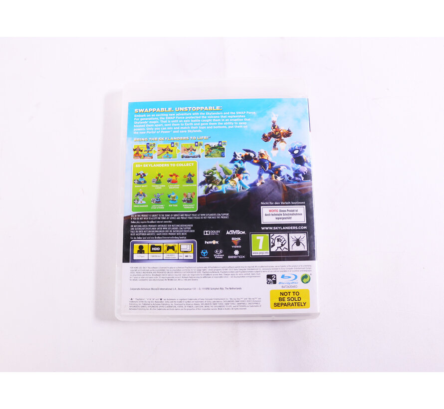 Playstation 3 - Skylanders: Swap Force