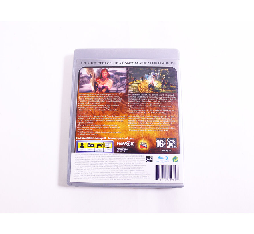 Playstation 3 - Heavenly Sword [Platinum]