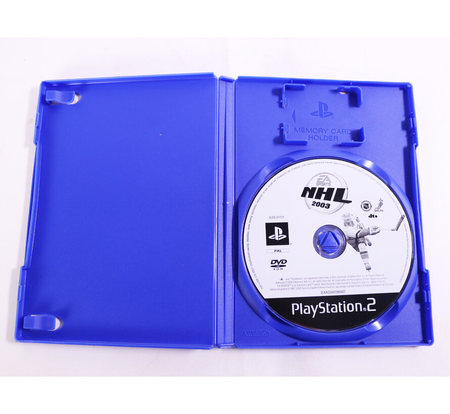PlayStation 2 - NHL 2003  [No Manual]