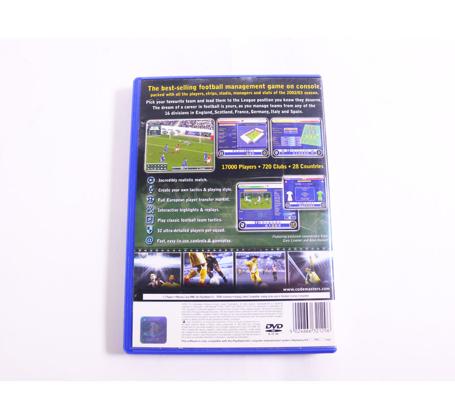 PlayStation 2 - LMA Manager 2003