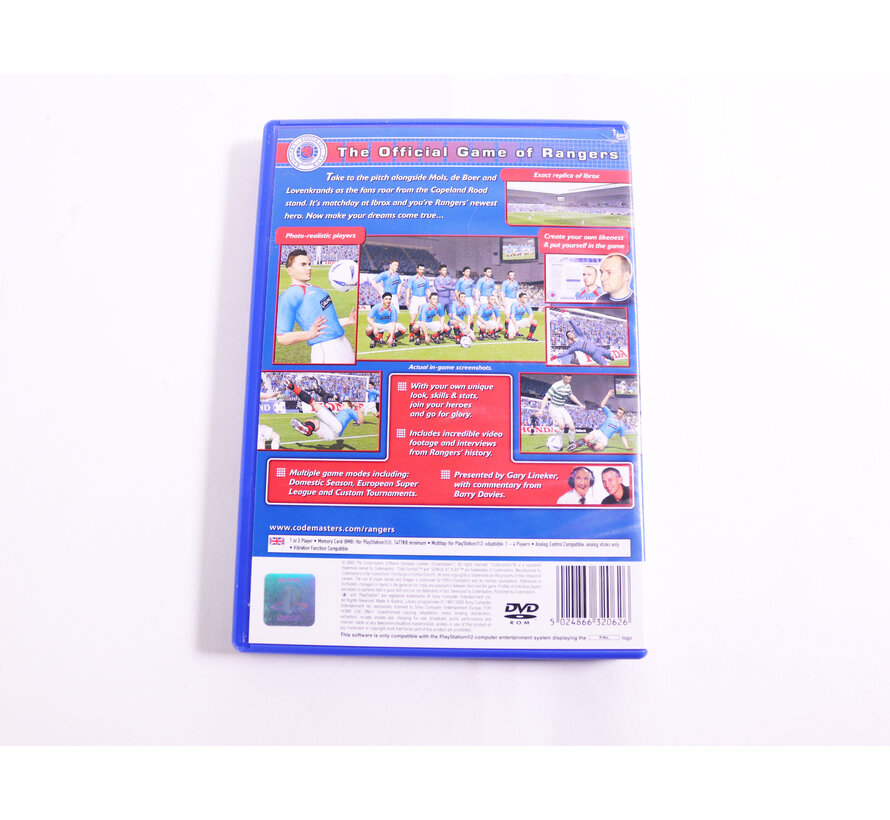 Playstation 2 - Rangers Club Football