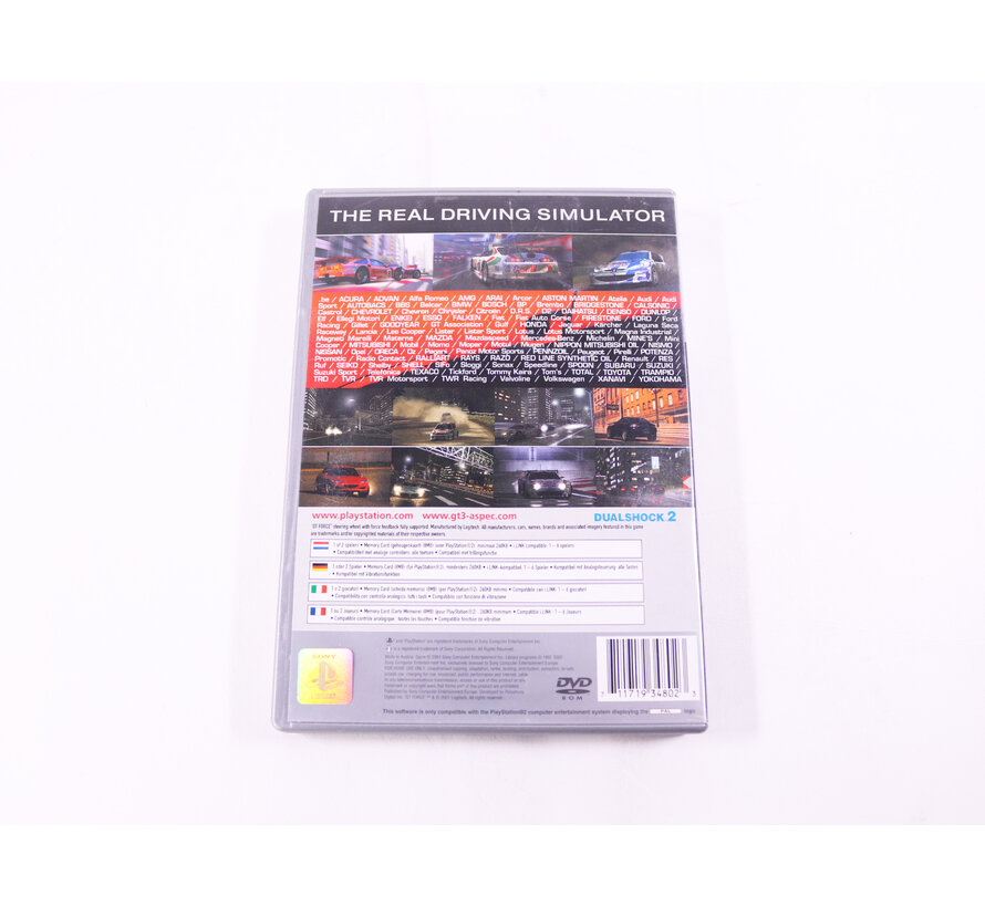 Playstation 2 - Gran Turismo 3: A-Spec [Platinum]