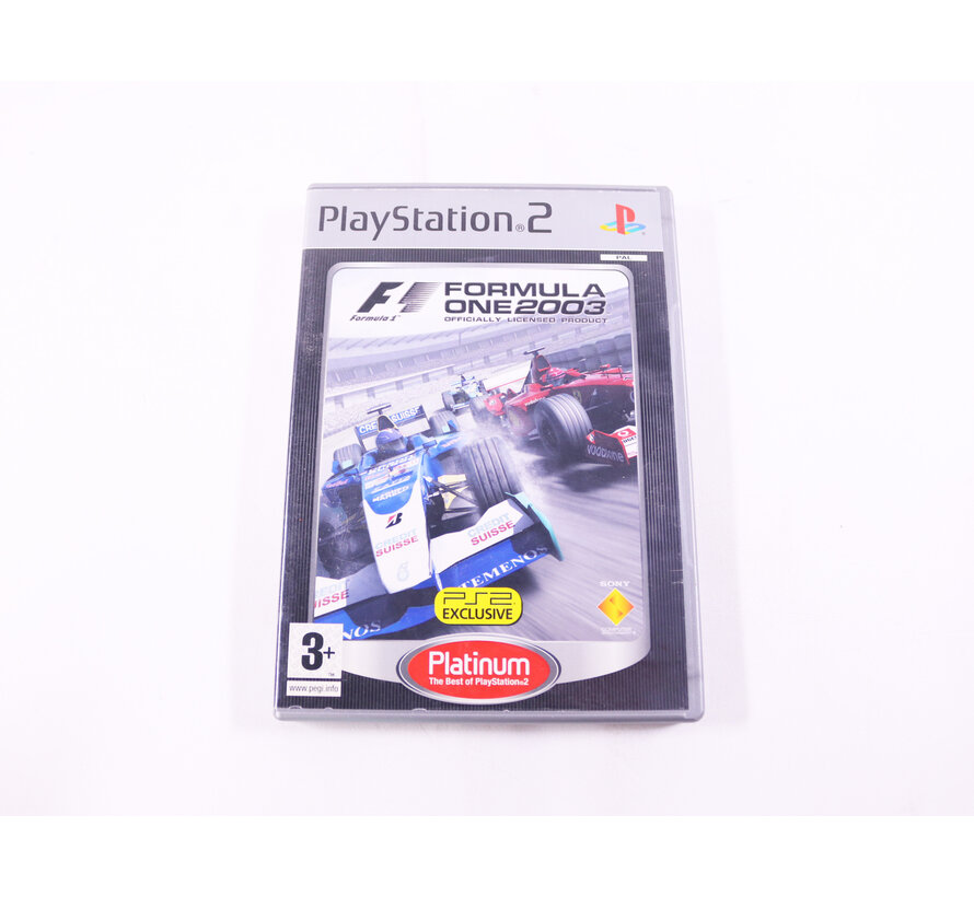 PlayStation 2 - Formula One 2003 [Platinum]