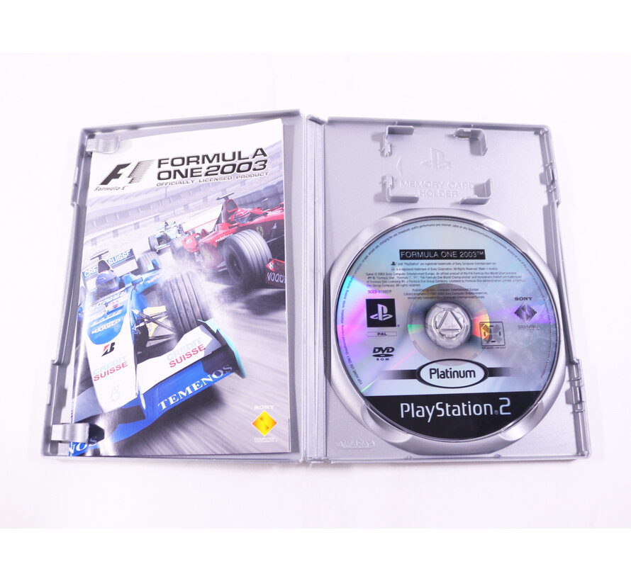 PlayStation 2 - Formula One 2003 [Platinum]