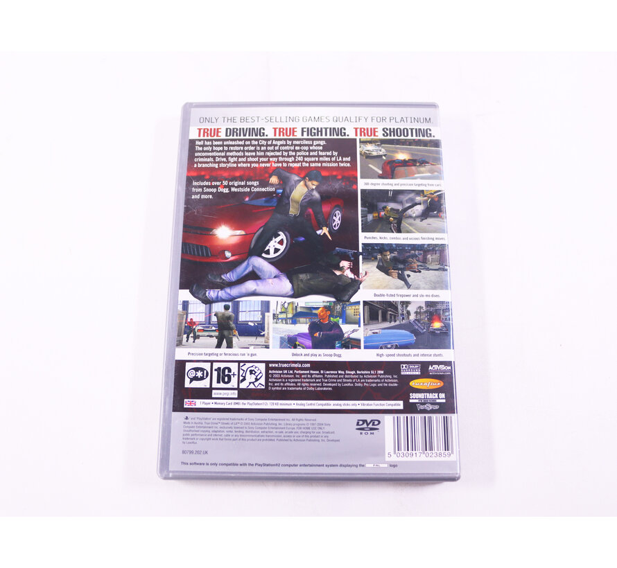 Playstation 2 - True Crime: Streets of LA [Platinum]
