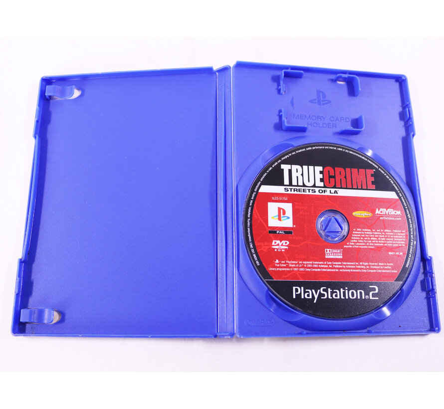 PlayStation 2 - True Crime: Streets of LA [No Manual]