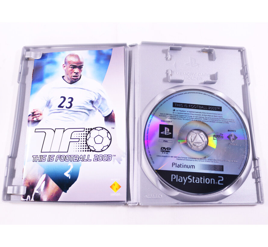 PlayStation 2 - This Is Football 2003 [Platinum]
