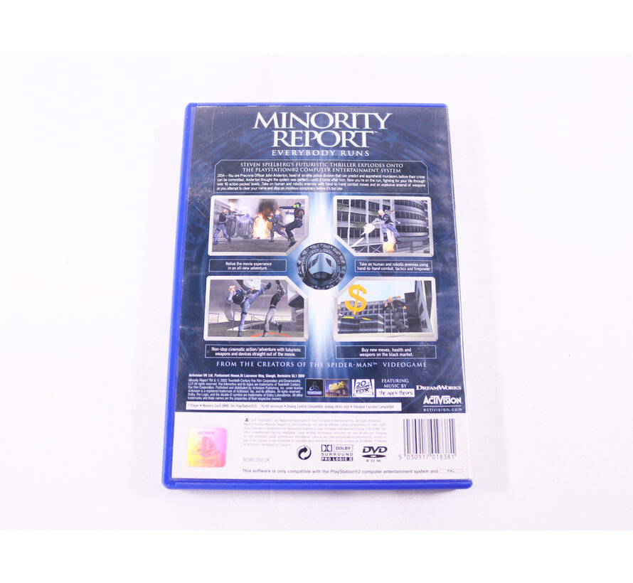 Playstation 2 - Minority Report: Everybody Runs