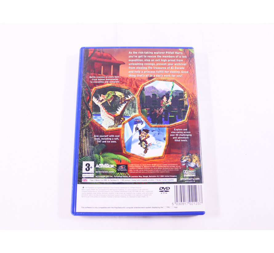 Playstation 2 - Pitfall: The Lost Expedition [No Manual]