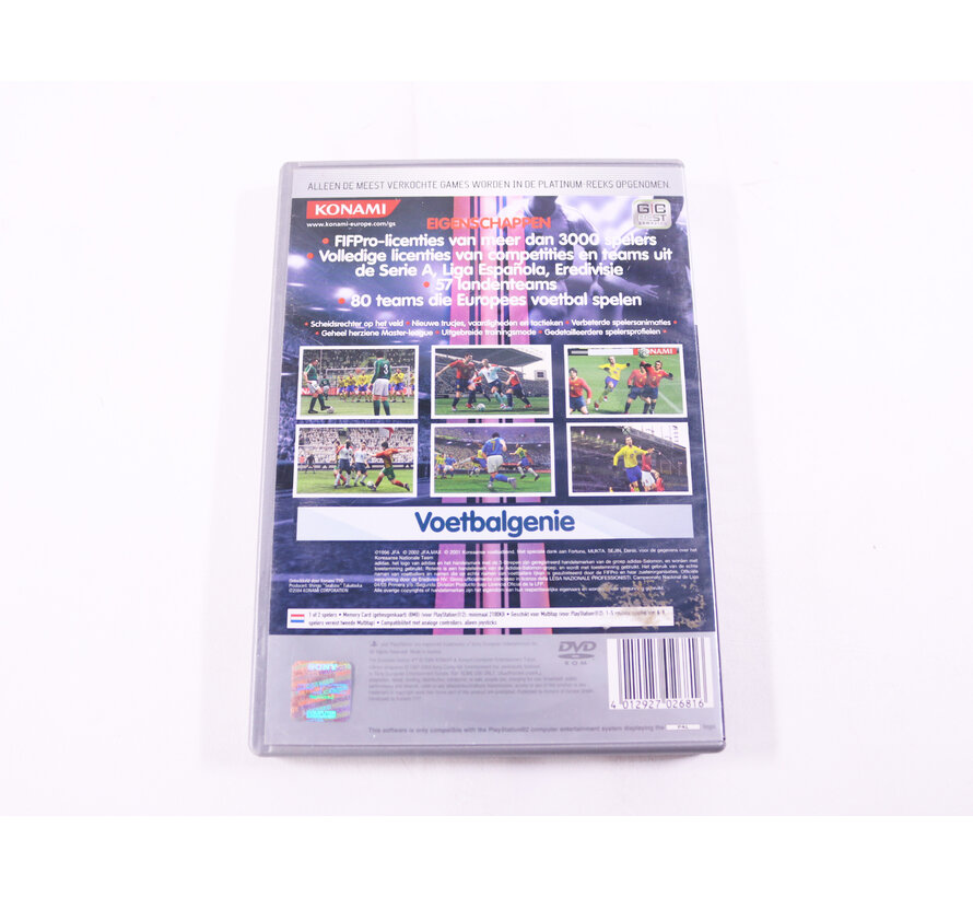 Playstation 2 - Pro Evolution Soccer 4 [Platinum]