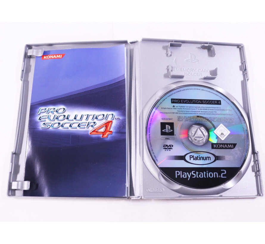 Playstation 2 - Pro Evolution Soccer 4 [Platinum]