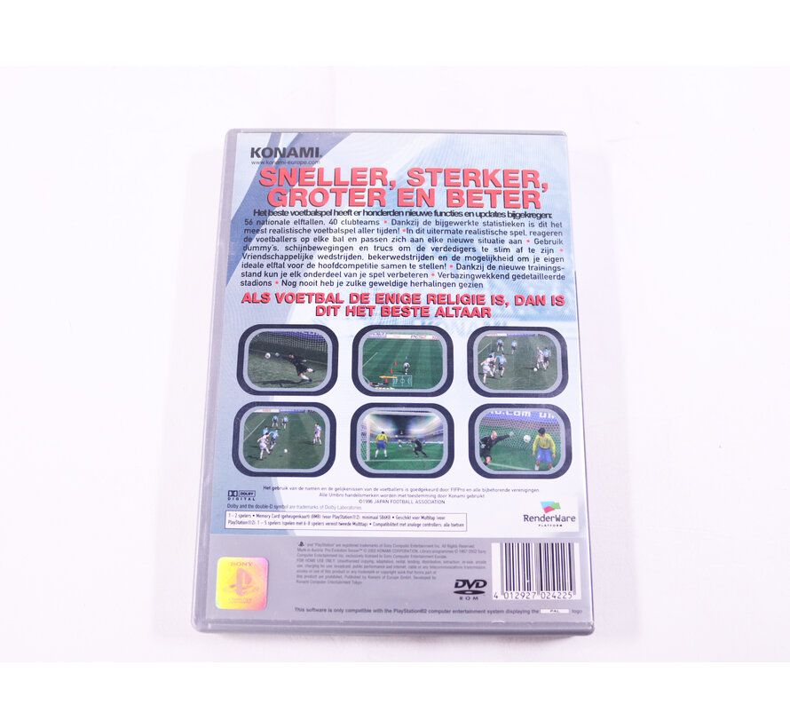 PlayStation 2 - Pro Evolution Soccer 2 [Platinum]