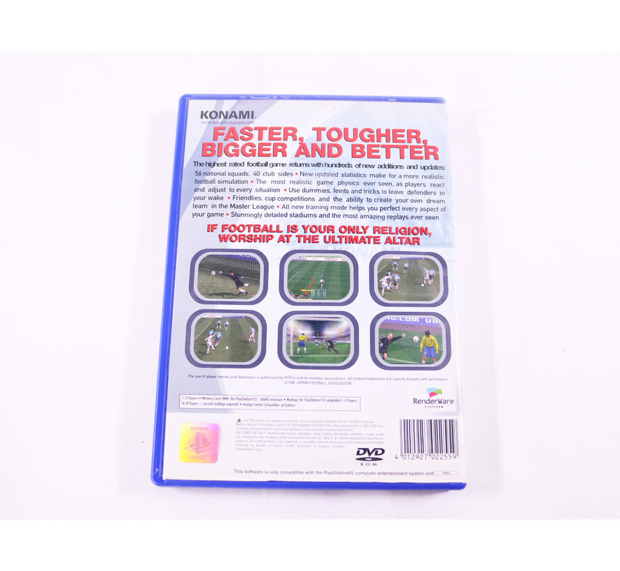 PlayStation 2 - Pro Evolution Soccer 2