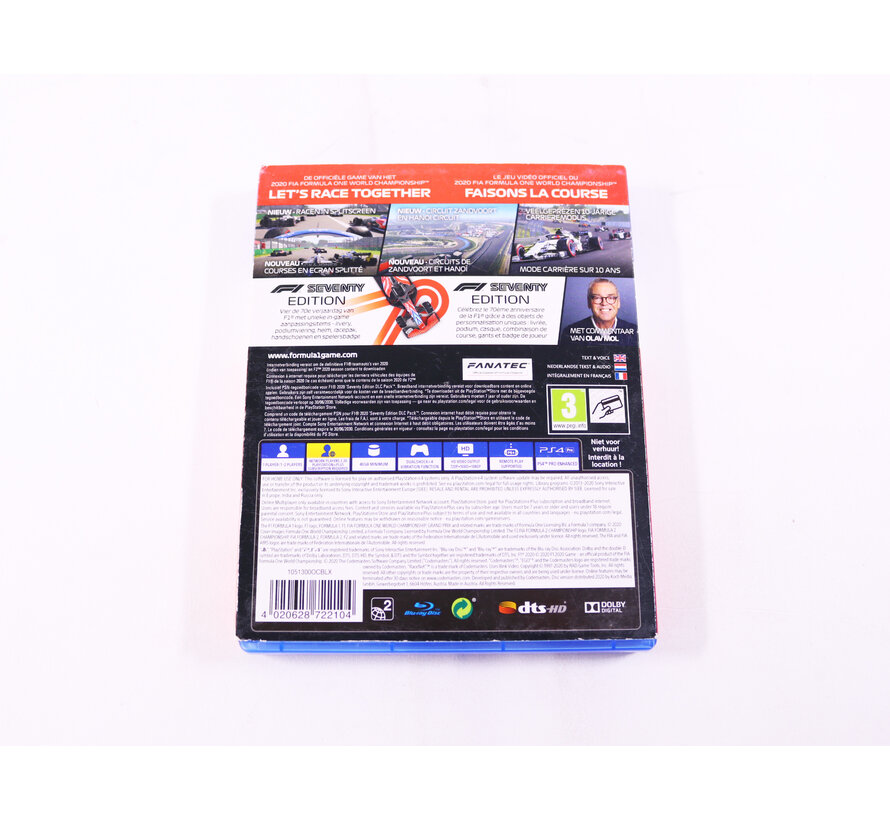 Playstation 4 - F1 2020 (Seventy Edition)