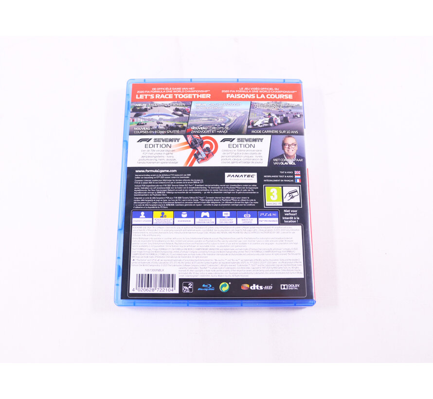 Playstation 4 - F1 2020 (Seventy Edition)