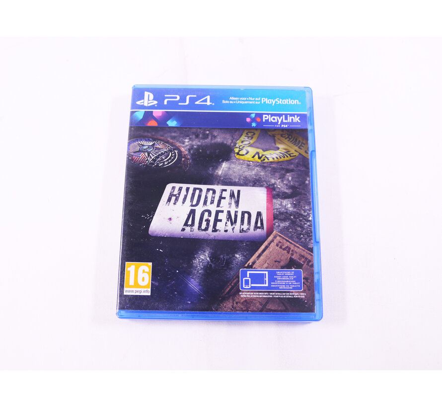 PlayStation 4 - Hidden Agenda [Gebruikt]