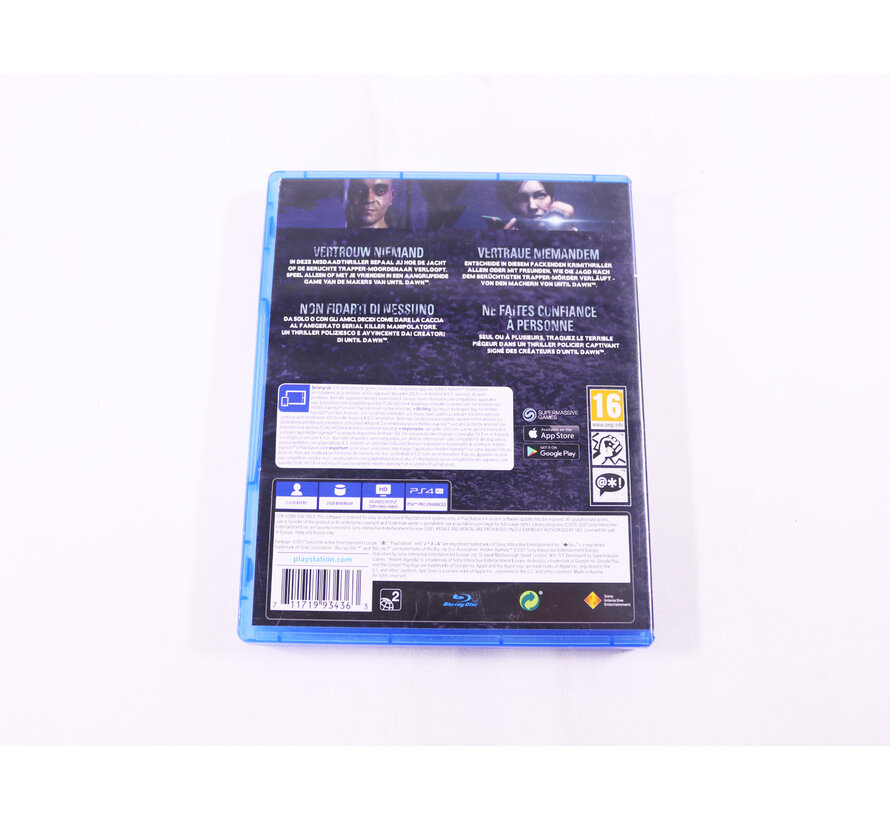 PlayStation 4 - Hidden Agenda [Gebruikt]