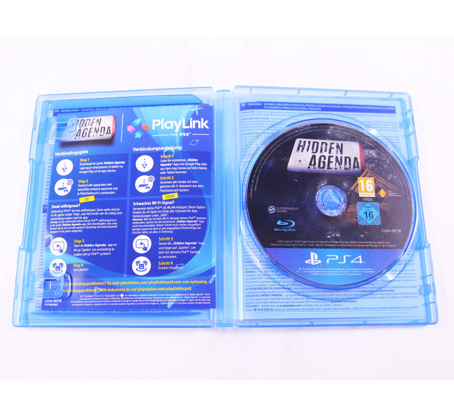 PlayStation 4 - Hidden Agenda [Gebruikt]