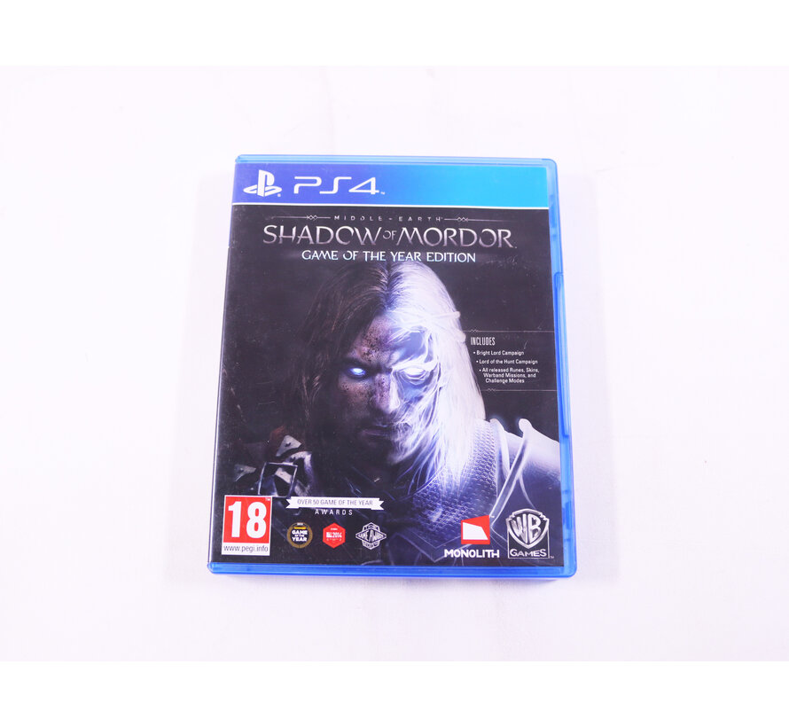 PlayStation 4 - Shadow of Mordor [Game of the Year Edition] [Gebruikt]