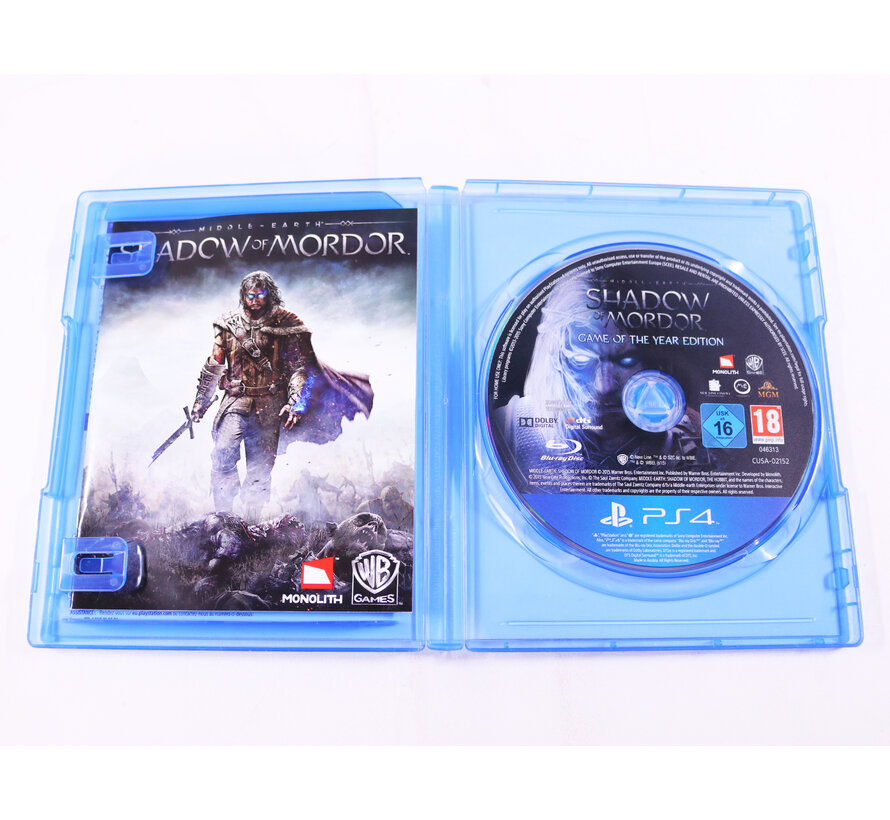 PlayStation 4 - Shadow of Mordor [Game of the Year Edition] [Gebruikt]
