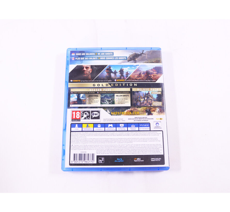 Playstation 4 - Tom Clancy's Ghost Recon: Wildlands [Gold Edition] [Gebruikt]