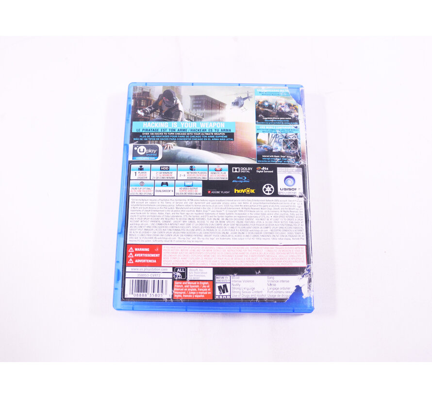 Playstation 4 - Watch Dogs