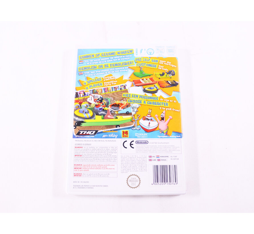 Wii - SpongeBob SquarePants: Boating Bash