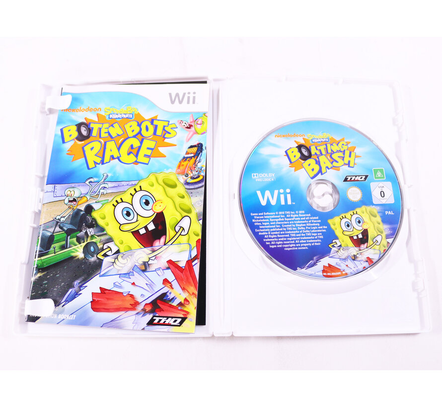 Wii - SpongeBob SquarePants: Boating Bash