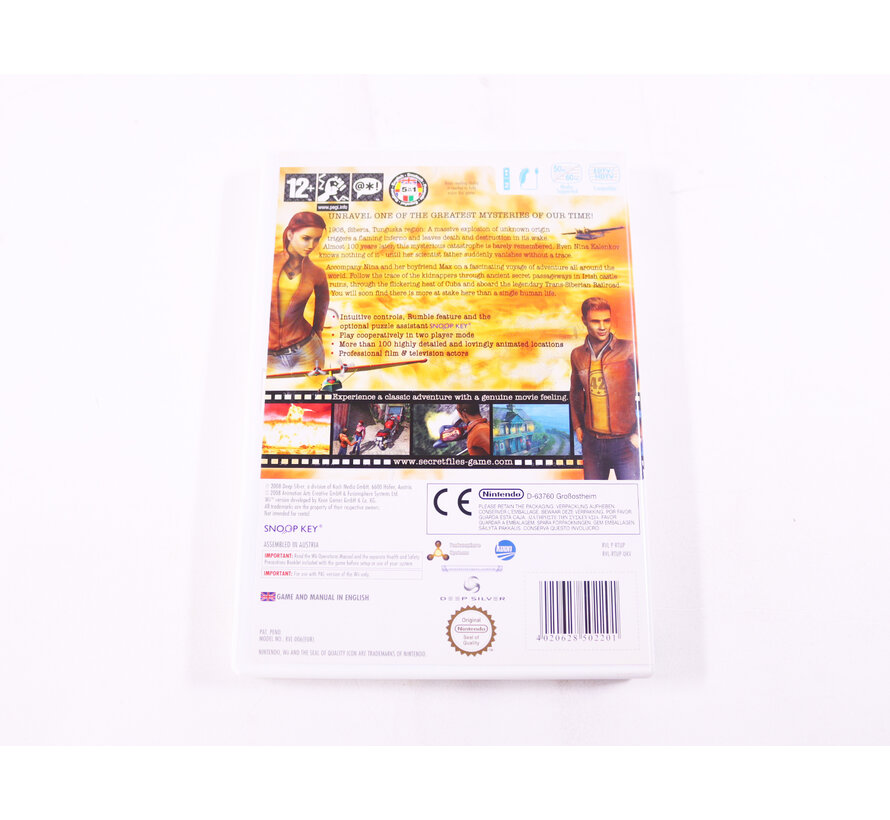 Wii - Secret Files: Tunguska