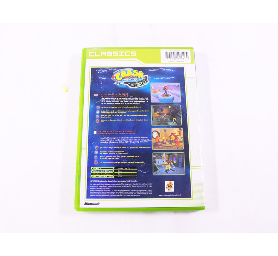 Xbox Classic - Crash Bandicoot: The Wrath of Cortex [Classics]