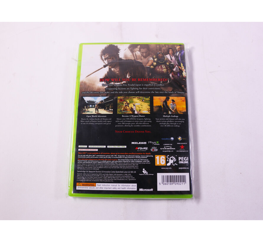 Xbox 360 - Way of the Samurai 3