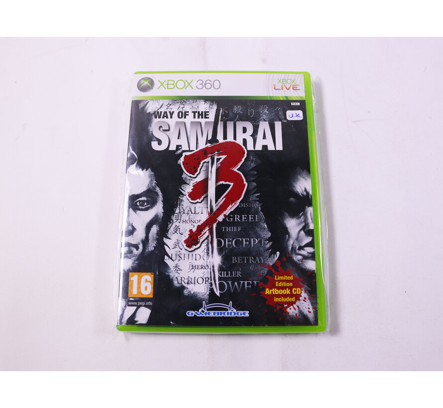 Xbox 360 - Way of the Samurai 3