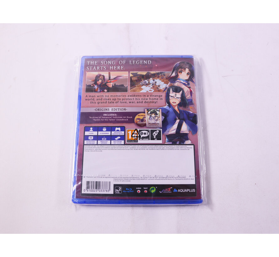 PlayStation 4 - Utawarerumono [Sealed]