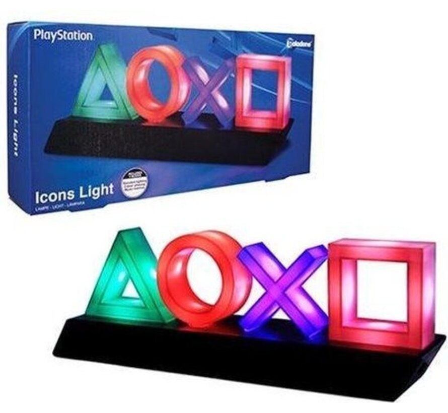 Paladone - PlayStation Icons Lamp - Decoratieve Tafellamp