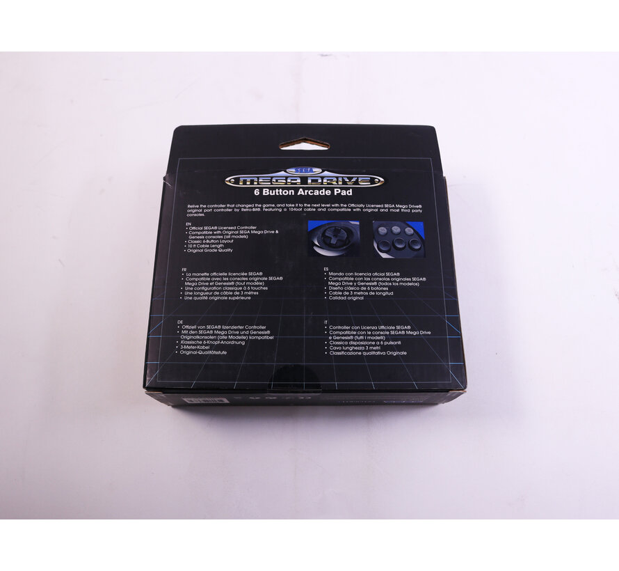 Sega Mega Drive - 6 Button Arcade Pad [Gebruikt]