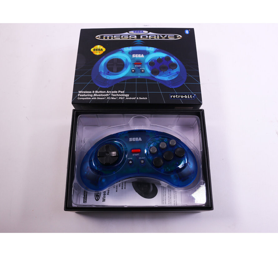 SEGA Mega Drive - 8-Button Arcade Pad Wireless Controller