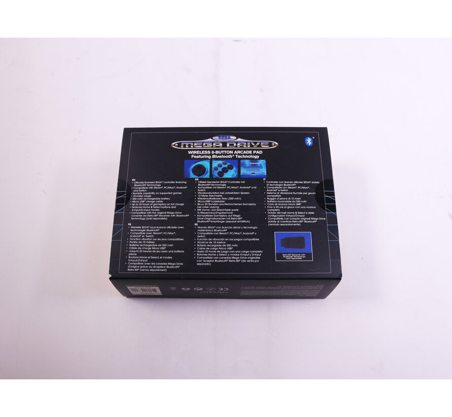 SEGA Mega Drive - 8-Button Arcade Pad Wireless Controller