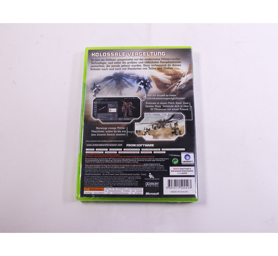 Xbox 360 - Armored Core: For Answer [Sealed]