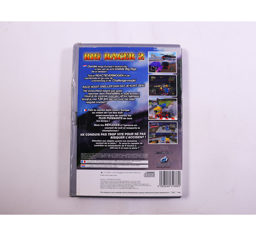 PlayStation 2 - Rig Racer 2  [Platinum]