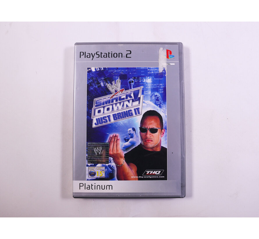 Playstation 2 - WWF SmackDown! Just Bring It [Platinum]